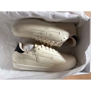 Oliver Cabell Vegan 481 Core Cream Black Low Top Sneakers 39 OC-SN-VG-0103